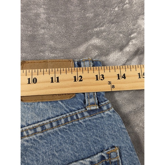 Aeropostale Mom Jean Women's Size 0 Blue Light Wash Mid Rise Distressed - Picture 4 of 8